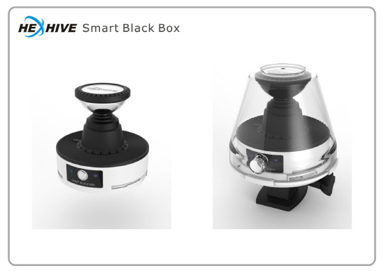 '피오르'는 자전거나 오토바이 헬멧에 장착해 전후좌우 어디서 충격을 받더라도 빠짐없이 촬영되고 주차를 간편하게 할 수 있게 도와주는 어라운드뷰 기능까지 갖췄다. 촬영하고 있는 화면은 스마트폰 앱을 통해 실시간으로 볼 수 있으며 스마트폰으로 블랙박스의 여러 기능을 조작할 수도 있다. 또한 보정(De-warping) 프로그램으로 PC에서 SD카드에 저장된 화면을 파노라마, 2분할, 4분할, 원본의 4가지 방식으로 볼 수 있다. 헥스하이브 제공